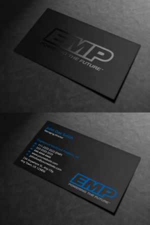 Business Card Design by INDIAN_Ashok for Engineered Machined Products, Inc | Design: #17740695