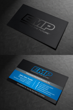 Business Card Design by INDIAN_Ashok for Engineered Machined Products, Inc | Design: #17742955