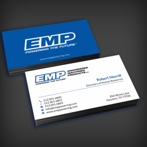 Business Card Design by SKYdesign for Engineered Machined Products, Inc | Design: #17793395