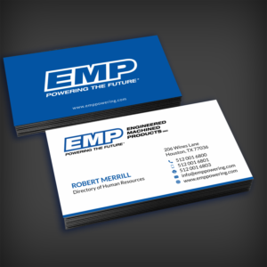Business Card Design by SKYdesign for Engineered Machined Products, Inc | Design: #17793397