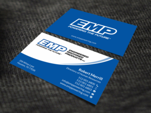 Business Card Design by SKYdesign for Engineered Machined Products, Inc | Design: #17793398