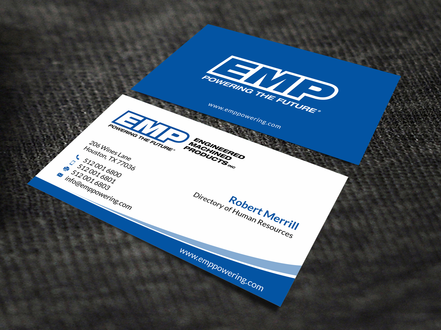 Business Card Design by SKYdesign for Engineered Machined Products, Inc | Design #17793405