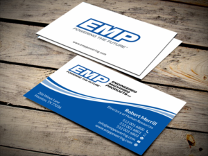Business Card Design by SKYdesign for Engineered Machined Products, Inc | Design: #17793421