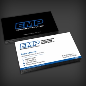 Business Card Design by SKYdesign for Engineered Machined Products, Inc | Design: #17793479
