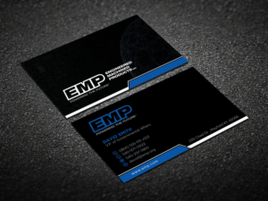 Business Card Design by Verified artistry (Design garden) for Engineered Machined Products, Inc | Design: #17802891