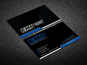 Business Card Design by Verified artistry (Design garden) for Engineered Machined Products, Inc | Design: #17802898