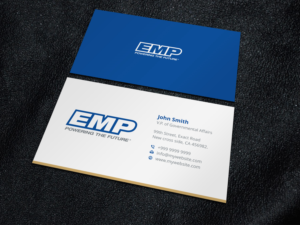 Business Card Design by Xpert for Engineered Machined Products, Inc | Design: #17740471