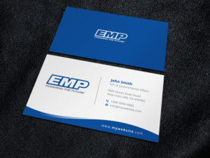 Business Card Design by Xpert for Engineered Machined Products, Inc | Design: #17740507