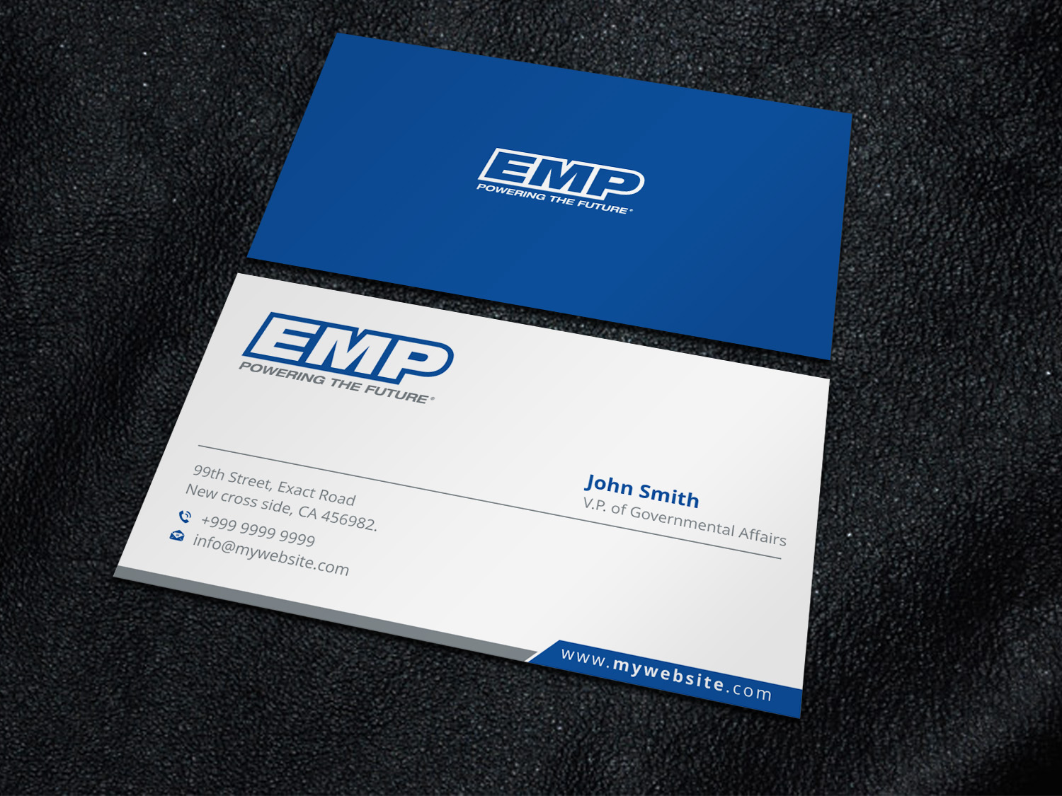 Business Card Design by Xpert for Engineered Machined Products, Inc | Design #17740508