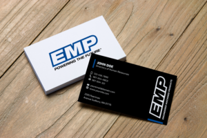 Business Card Design by JK18 for Engineered Machined Products, Inc | Design: #17774720
