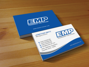 Business Card Design by Creations Box 2015 for Engineered Machined Products, Inc | Design: #17751584
