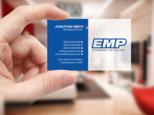 Business Card Design by Creations Box 2015 for Engineered Machined Products, Inc | Design: #17751596