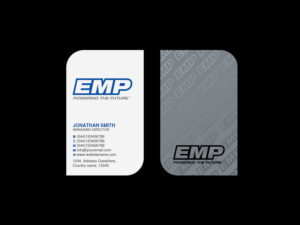 Business Card Design by Creations Box 2015 for Engineered Machined Products, Inc | Design: #17751608