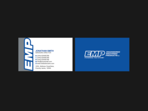 Business Card Design by Creations Box 2015 for Engineered Machined Products, Inc | Design: #17751610