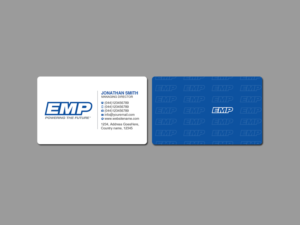 Business Card Design by Creations Box 2015 for Engineered Machined Products, Inc | Design: #17751611