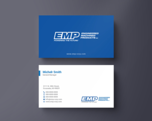 Business Card Design by Right_D for Engineered Machined Products, Inc | Design: #17745131