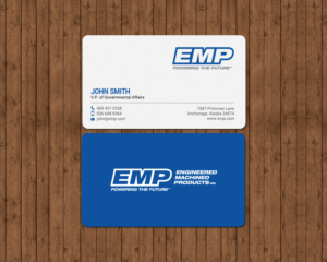 Business Card Design by chandrayaan.creative for Engineered Machined Products, Inc | Design: #17773335