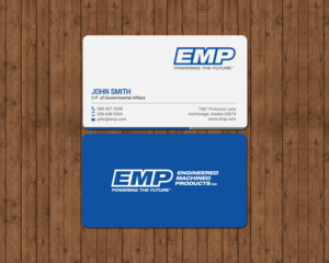 Business Card Design by chandrayaan.creative for Engineered Machined Products, Inc | Design: #17773380