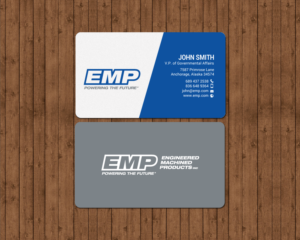 Business Card Design by chandrayaan.creative for Engineered Machined Products, Inc | Design: #17773514