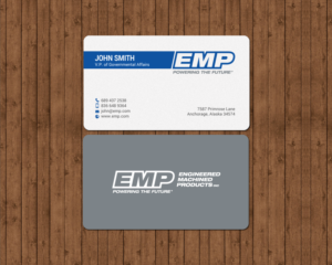 Business Card Design by chandrayaan.creative for Engineered Machined Products, Inc | Design: #17773516