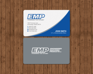 Business Card Design by chandrayaan.creative for Engineered Machined Products, Inc | Design: #17773517