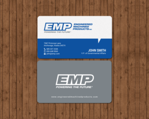 Business Card Design by chandrayaan.creative for Engineered Machined Products, Inc | Design: #17773563