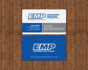 Business Card Design by chandrayaan.creative for Engineered Machined Products, Inc | Design: #17773565