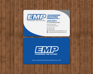 Business Card Design by chandrayaan.creative for Engineered Machined Products, Inc | Design: #17773637