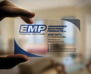 Business Card Design by chandrayaan.creative for Engineered Machined Products, Inc | Design: #17773640
