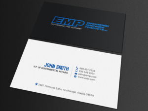 Business Card Design by chandrayaan.creative for Engineered Machined Products, Inc | Design #17788546