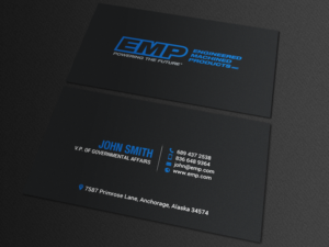 Business Card Design by chandrayaan.creative for Engineered Machined Products, Inc | Design: #17788547