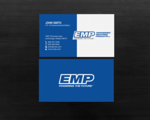 Business Card Design by chandrayaan.creative for Engineered Machined Products, Inc | Design: #17788559
