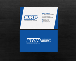 Business Card Design by chandrayaan.creative for Engineered Machined Products, Inc | Design: #17788601