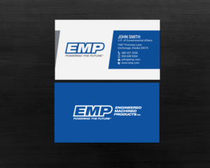 Business Card Design by chandrayaan.creative for Engineered Machined Products, Inc | Design: #17788603