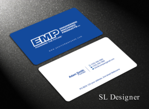 Business Card Design by SL Designer for Engineered Machined Products, Inc | Design: #17741242
