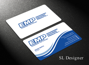 Business Card Design by SL Designer for Engineered Machined Products, Inc | Design: #17741243