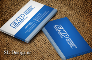 Business Card Design by SL Designer for Engineered Machined Products, Inc | Design: #17741246