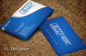 Business Card Design by SL Designer for Engineered Machined Products, Inc | Design: #17741248