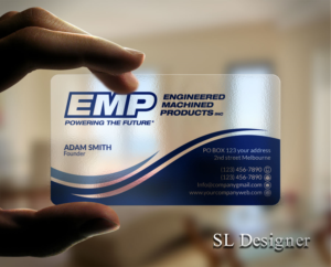 Business Card Design by SL Designer for Engineered Machined Products, Inc | Design: #17741252