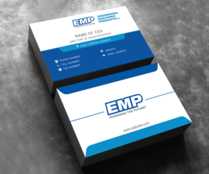 Business Card Design by M6G for Engineered Machined Products, Inc | Design: #17786903