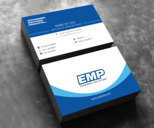 Business Card Design by M6G for Engineered Machined Products, Inc | Design: #17787123