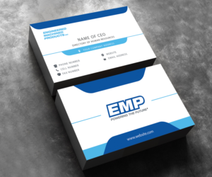 Business Card Design by M6G for Engineered Machined Products, Inc | Design: #17787216