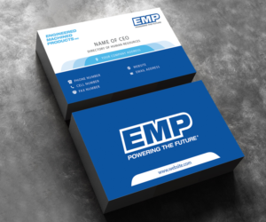 Business Card Design by M6G for Engineered Machined Products, Inc | Design: #17834004