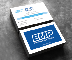 Business Card Design by M6G for Engineered Machined Products, Inc | Design: #17834127