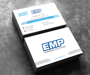 Business Card Design by M6G for Engineered Machined Products, Inc | Design: #17834159