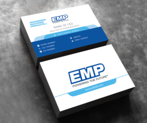 Business Card Design by M6G for Engineered Machined Products, Inc | Design: #17834180