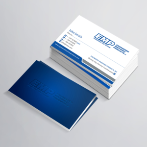 Business Card Design by Creative Jiniya for Engineered Machined Products, Inc | Design #17762266