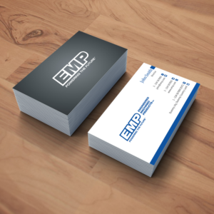 Business Card Design by Creative Jiniya for Engineered Machined Products, Inc | Design: #17762267