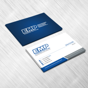 Business Card Design by Creative Jiniya for Engineered Machined Products, Inc | Design: #17762268