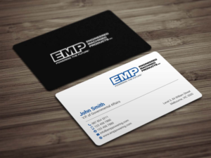 Business Card Design by mdreyad for Engineered Machined Products, Inc | Design: #17744987